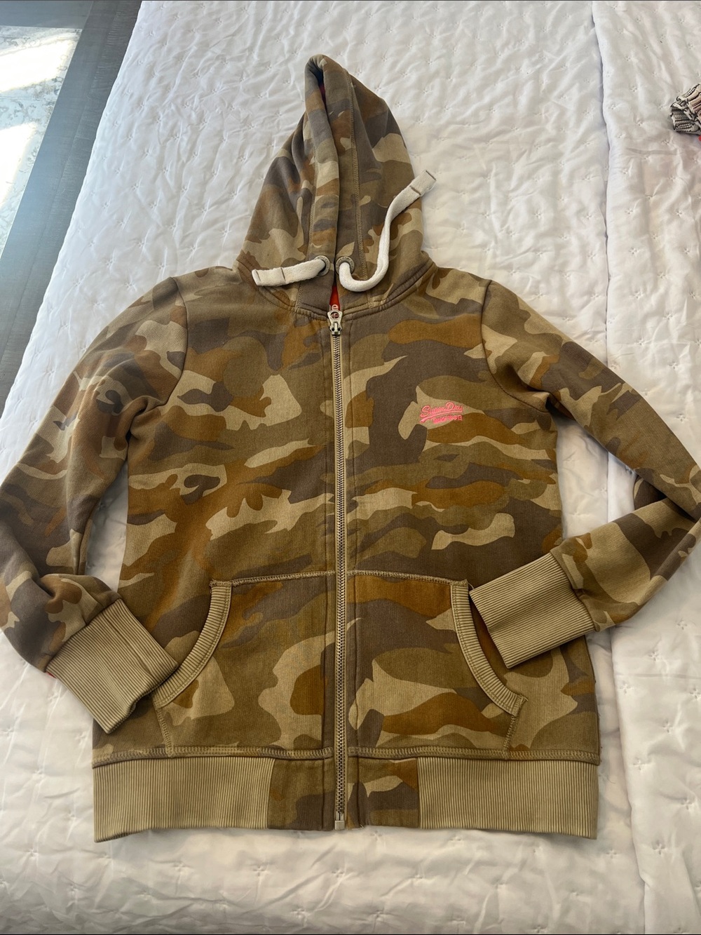SUPERDRY Full Zip Camo